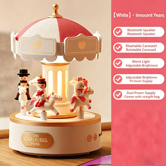 Celestial Serenade™ Carousel Bluetooth Music Box