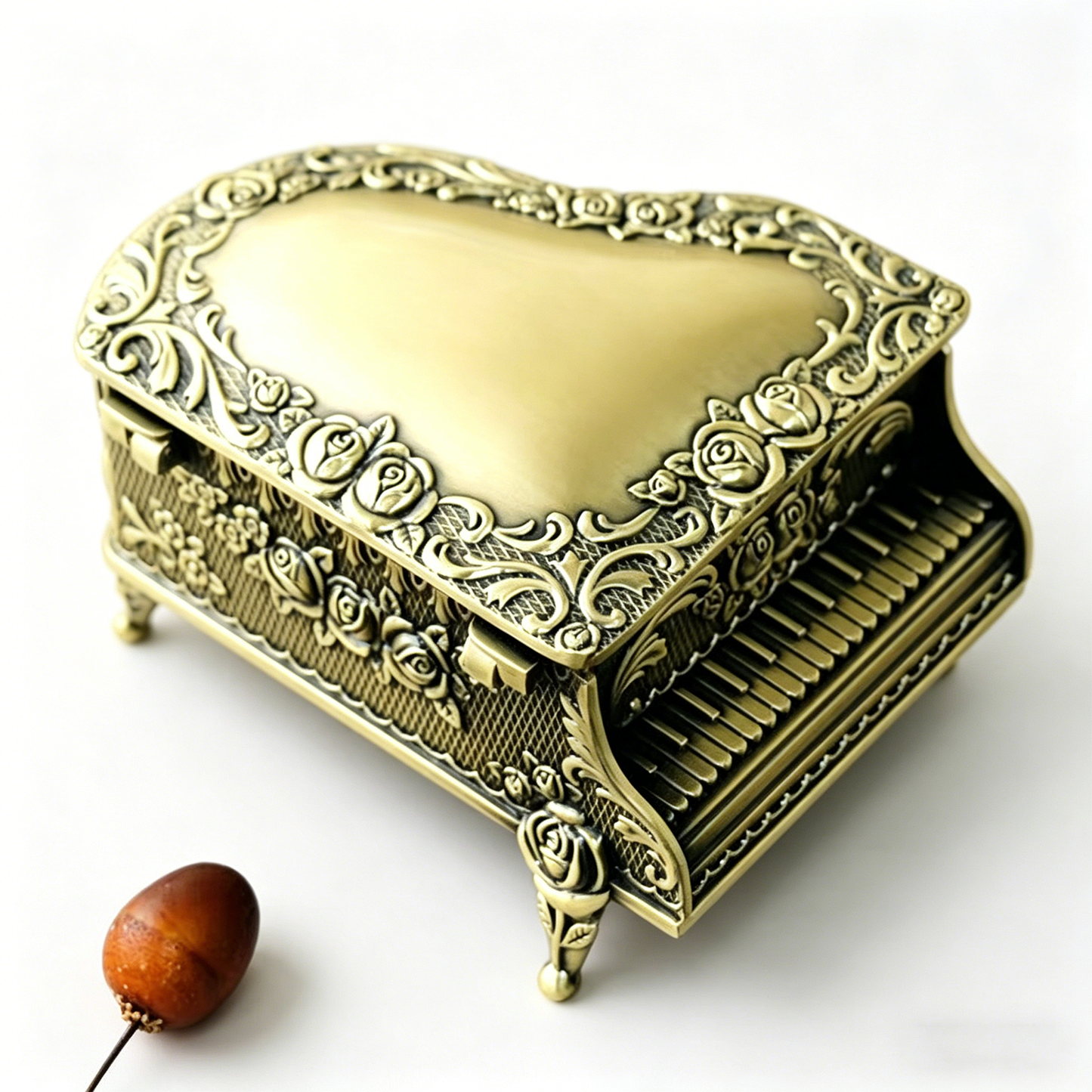 Celestial Serenade™ | Vintage Miniature Grand Piano Music Box