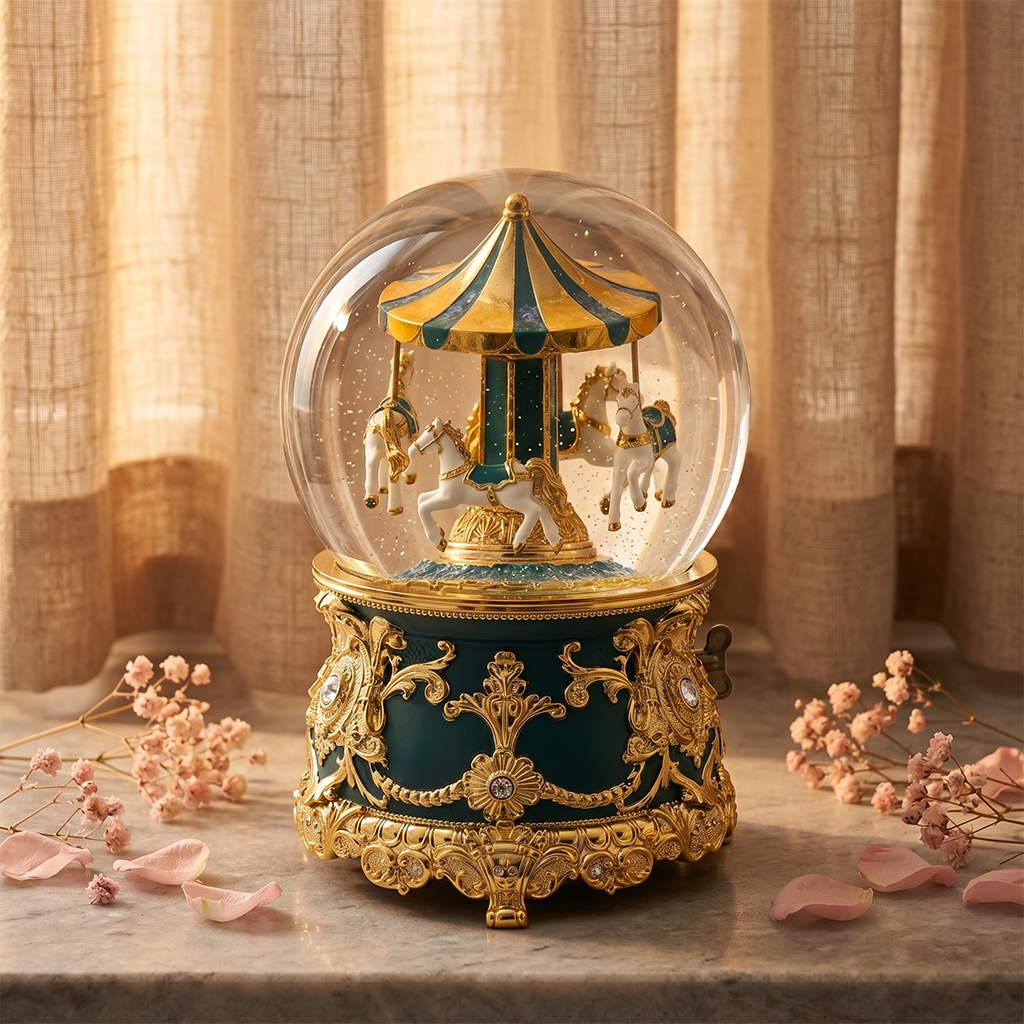 Why Vintage Carousel Snow Globes Are Timeless Luxury Sentimental Gifts in 2026