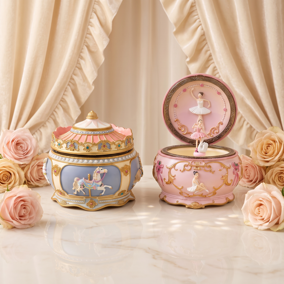 Carousel or Ballet Dancer? Choosing a Rococo Music Box