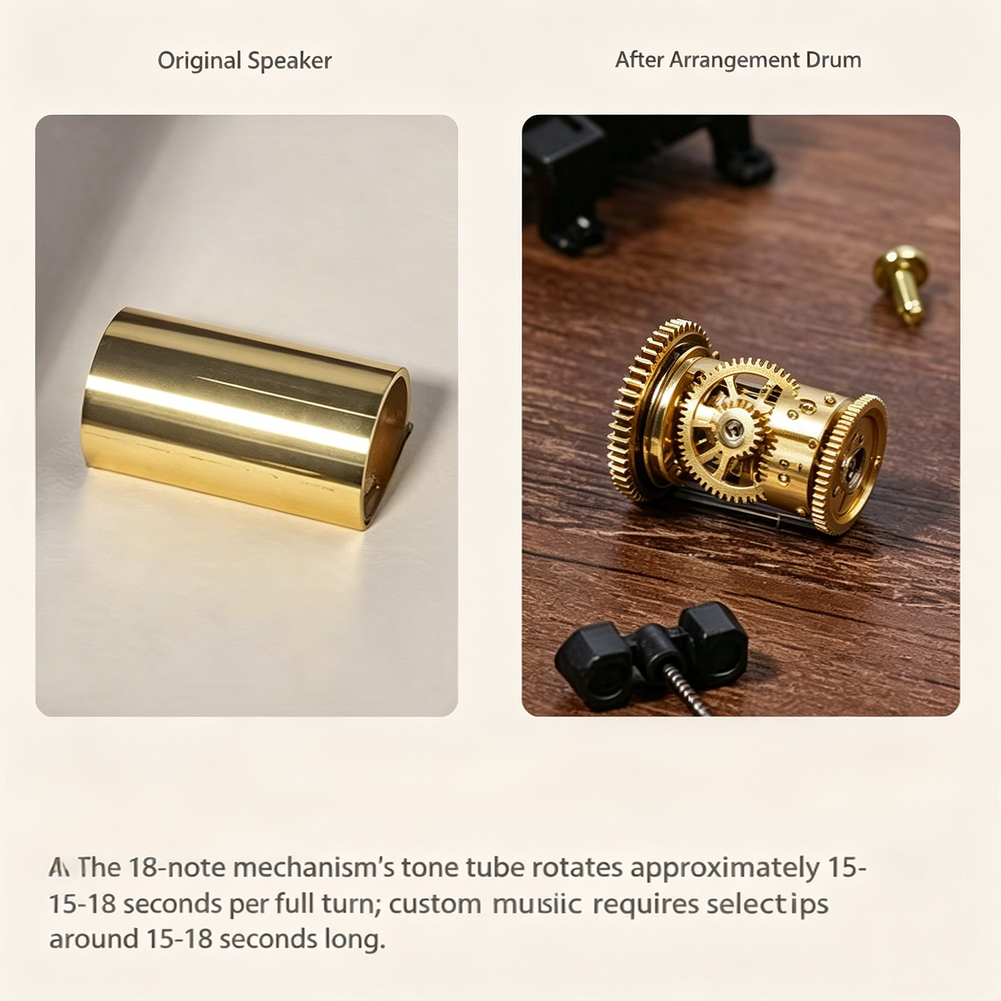 Celestial Serenade™ Wooden Jewelry Music Box