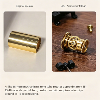 Celestial Serenade™ Wooden Jewelry Music Box