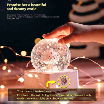 Celestial Serenade™ 12 Zodiac Cartoon Snow Globe Music Box