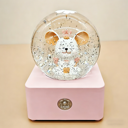 Celestial Serenade™ 12 Zodiac Cartoon Snow Globe Music Box