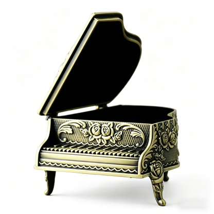 Celestial Serenade™ | Vintage Miniature Grand Piano Music Box