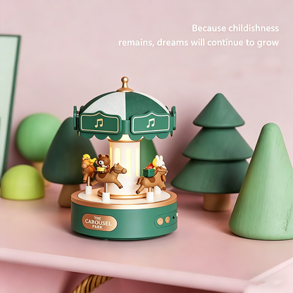Celestial Serenade™ Carousel Bluetooth Music Box