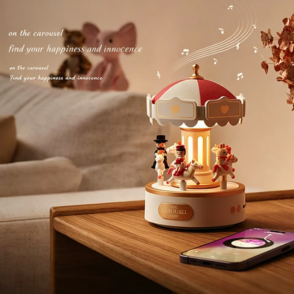Celestial Serenade™ Carousel Bluetooth Music Box