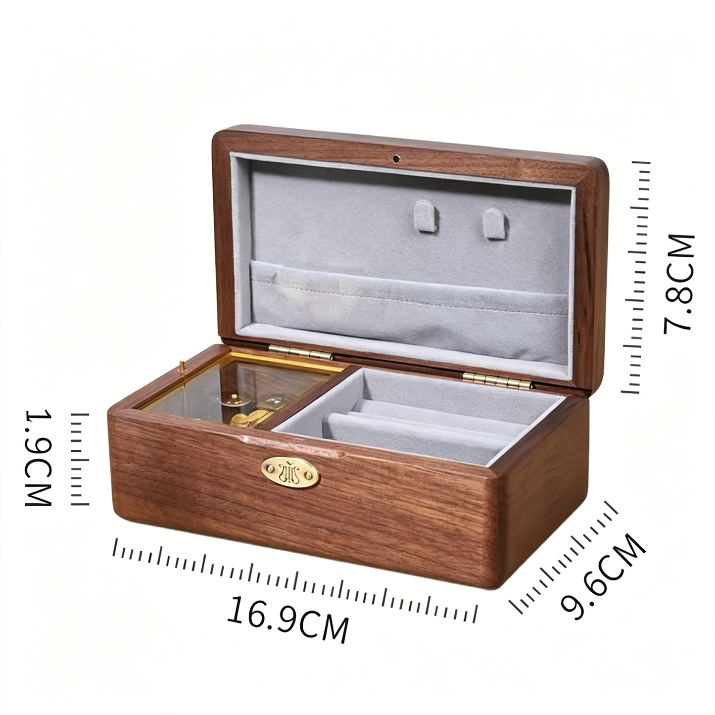 Celestial Serenade™ Wooden Jewelry Music Box