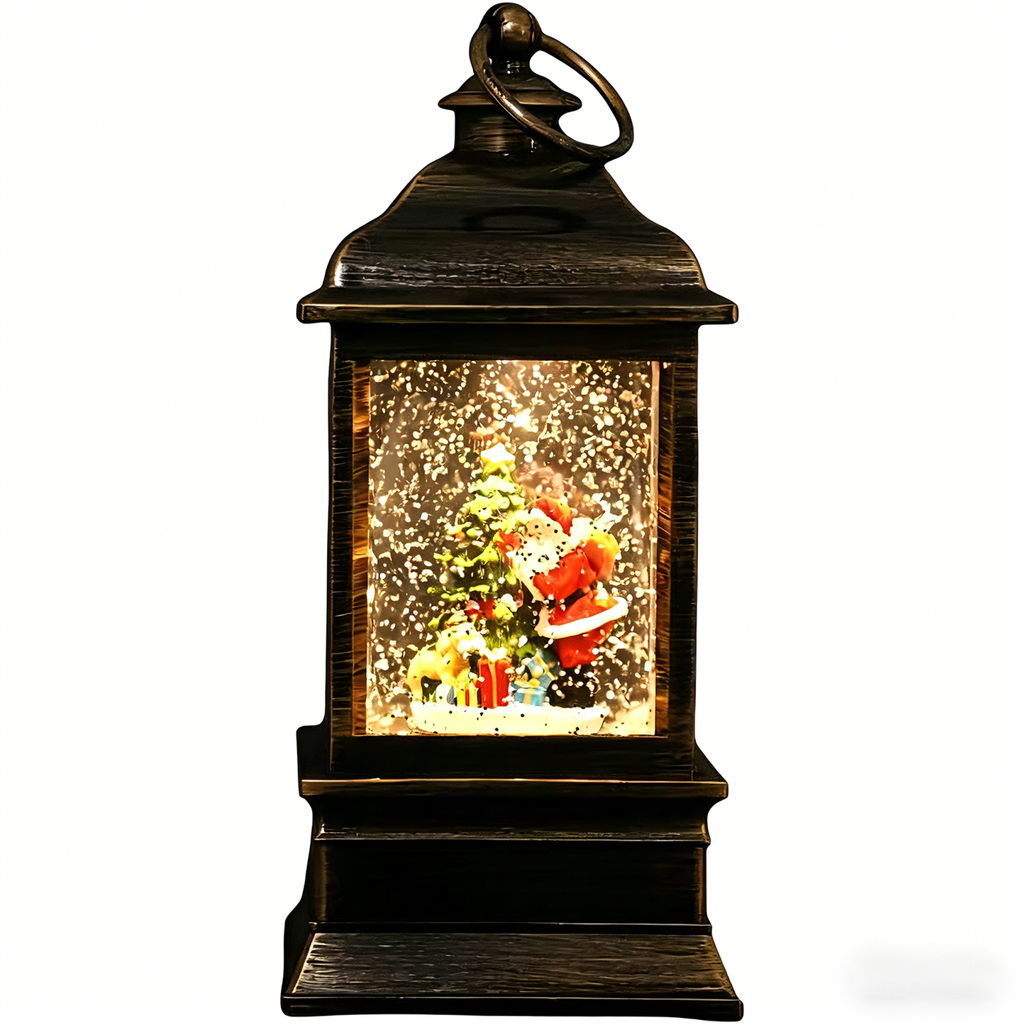 Celestial Serenade™ Vintage Christmas Musical Snow Globe Lantern
