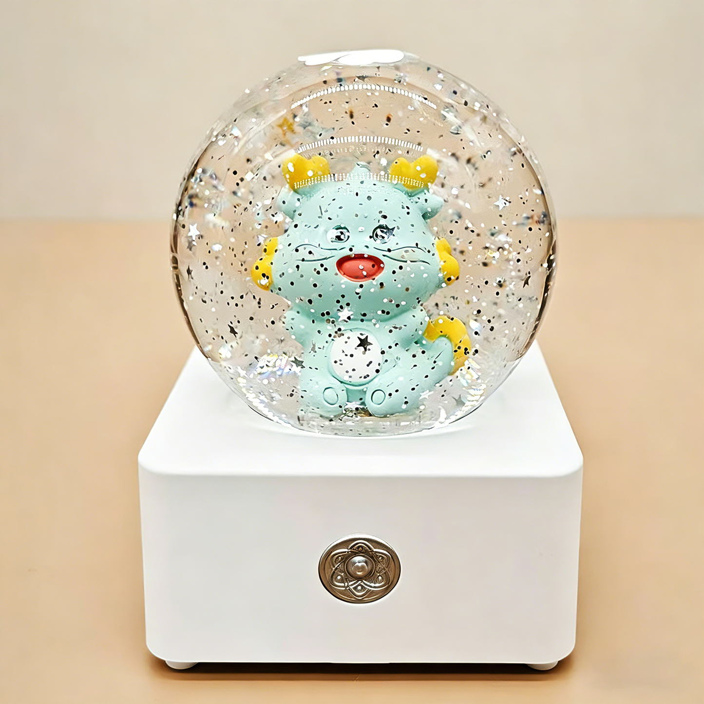 Celestial Serenade™ 12 Zodiac Cartoon Snow Globe Music Box