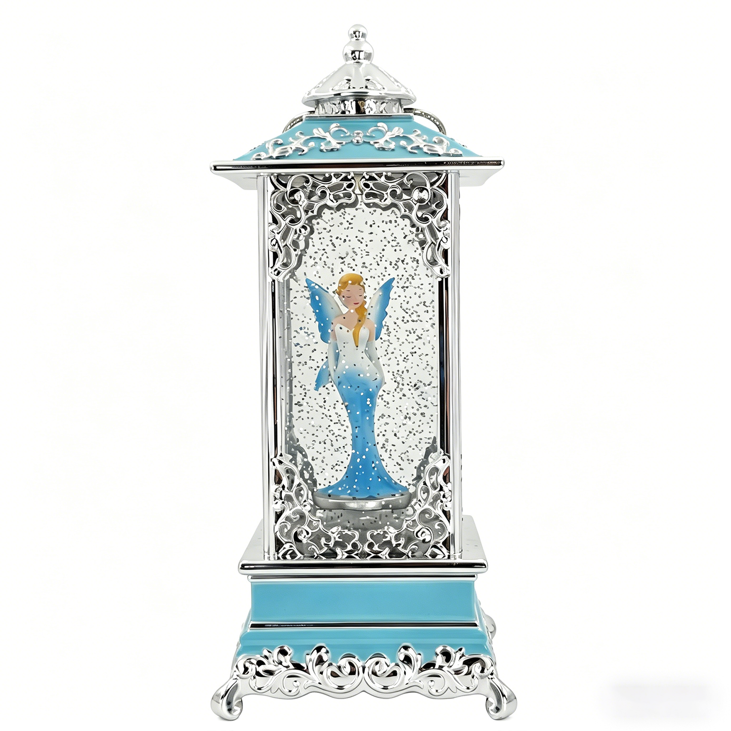Celestial Serenade™ Rotating Snow Globe Lantern Music Box