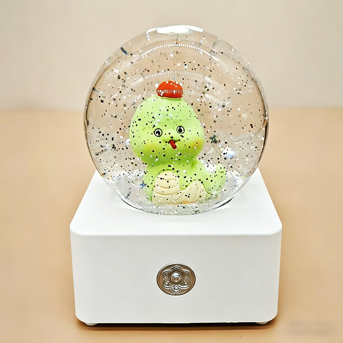 Celestial Serenade™ 12 Zodiac Cartoon Snow Globe Music Box