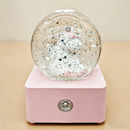 Celestial Serenade™ 12 Zodiac Cartoon Snow Globe Music Box