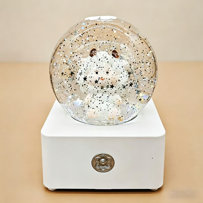 Celestial Serenade™ 12 Zodiac Cartoon Snow Globe Music Box