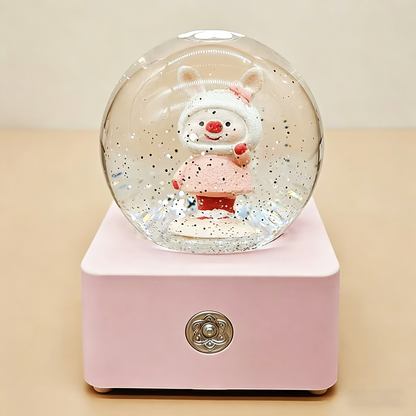 Celestial Serenade™ 12 Zodiac Cartoon Snow Globe Music Box