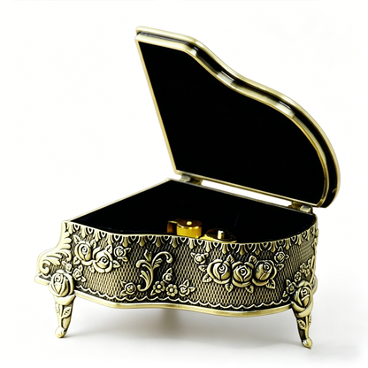 Celestial Serenade™ | Vintage Miniature Grand Piano Music Box