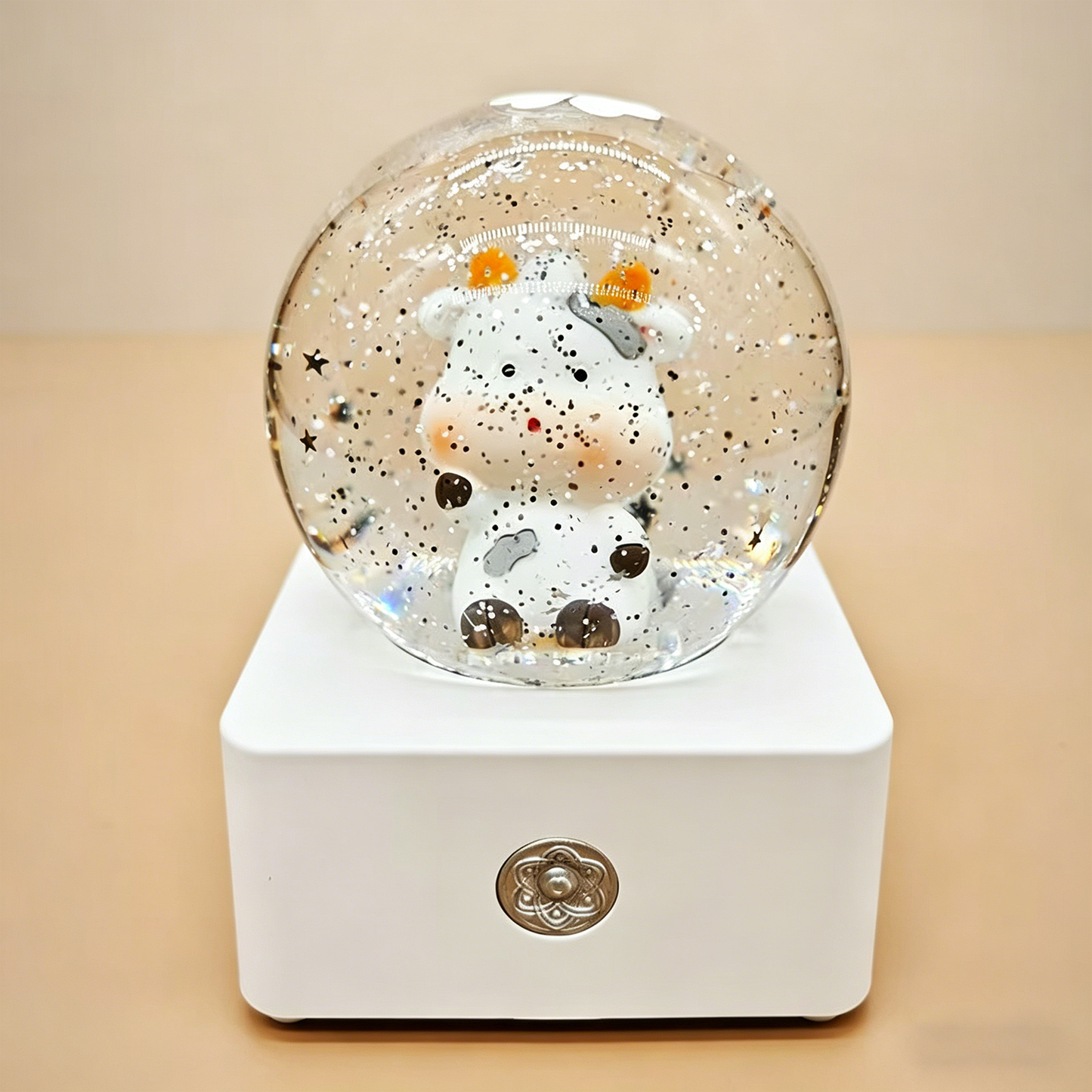 Celestial Serenade™ 12 Zodiac Cartoon Snow Globe Music Box