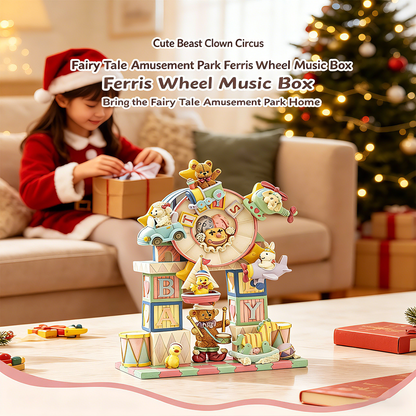 Celestial Serenade™ Vintage Carnival Ferris Wheel Music Box