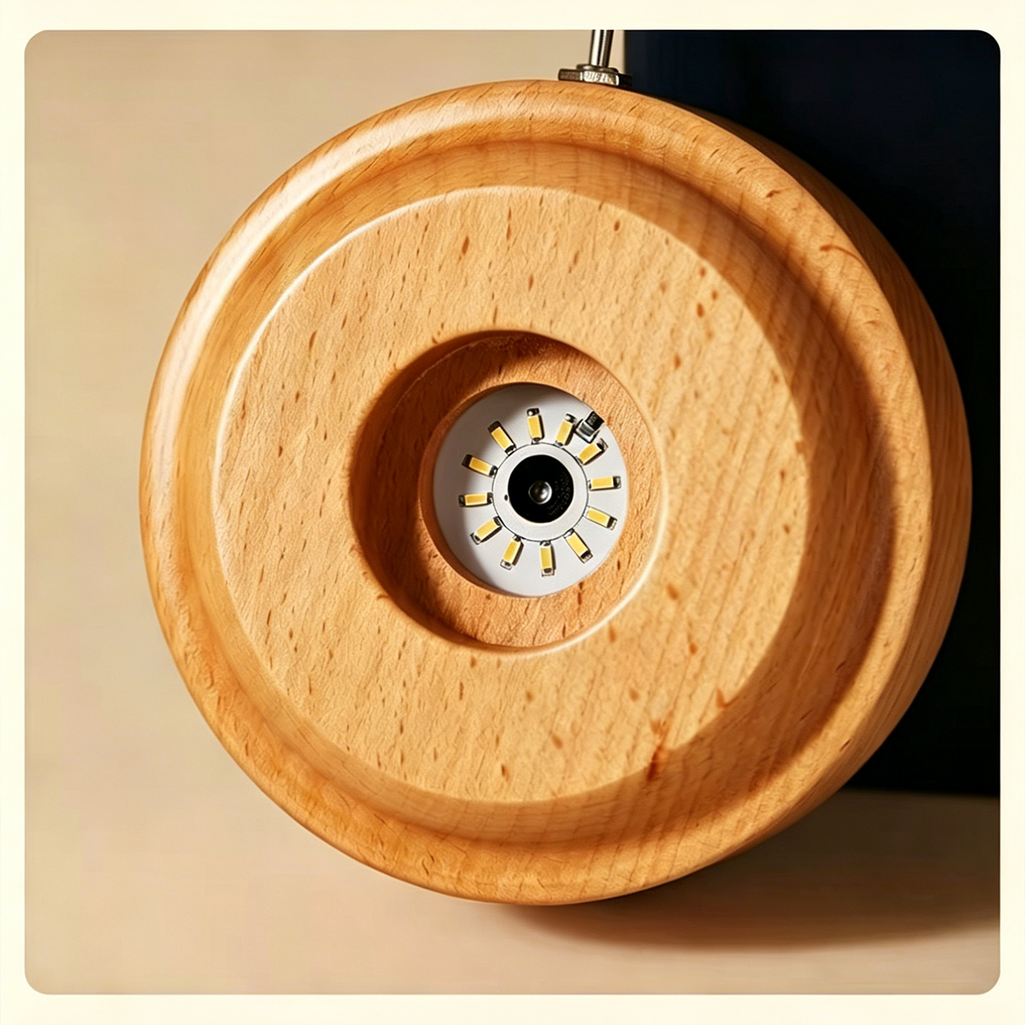 Celestial Serenade™ | Dandelion Crystal Ball Music Box | Wooden Base Musical Box