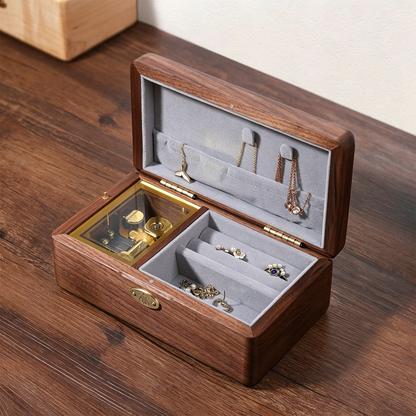 Celestial Serenade™ Wooden Jewelry Music Box
