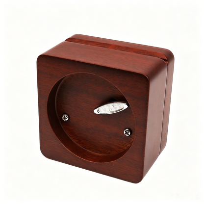 Celestial Serenade™ Square Wooden Music Box with Mirror