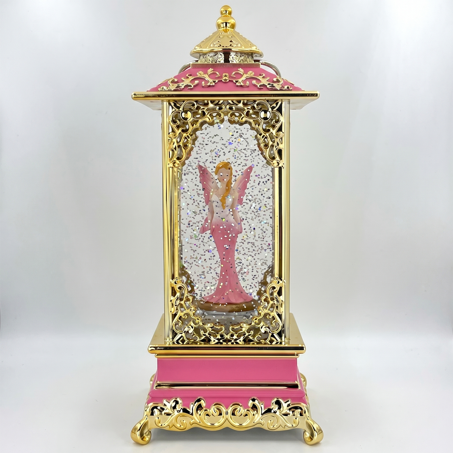 Celestial Serenade™ Rotating Snow Globe Lantern Music Box