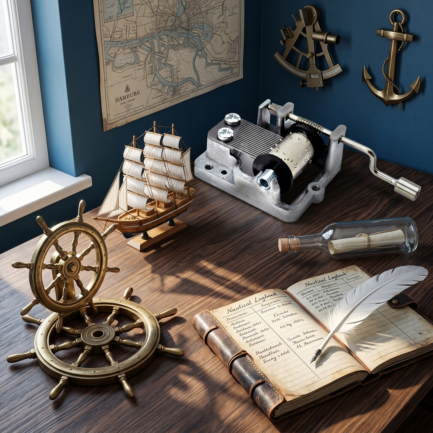 Celestial Serenade™ Hand Crank Music Box &Movement