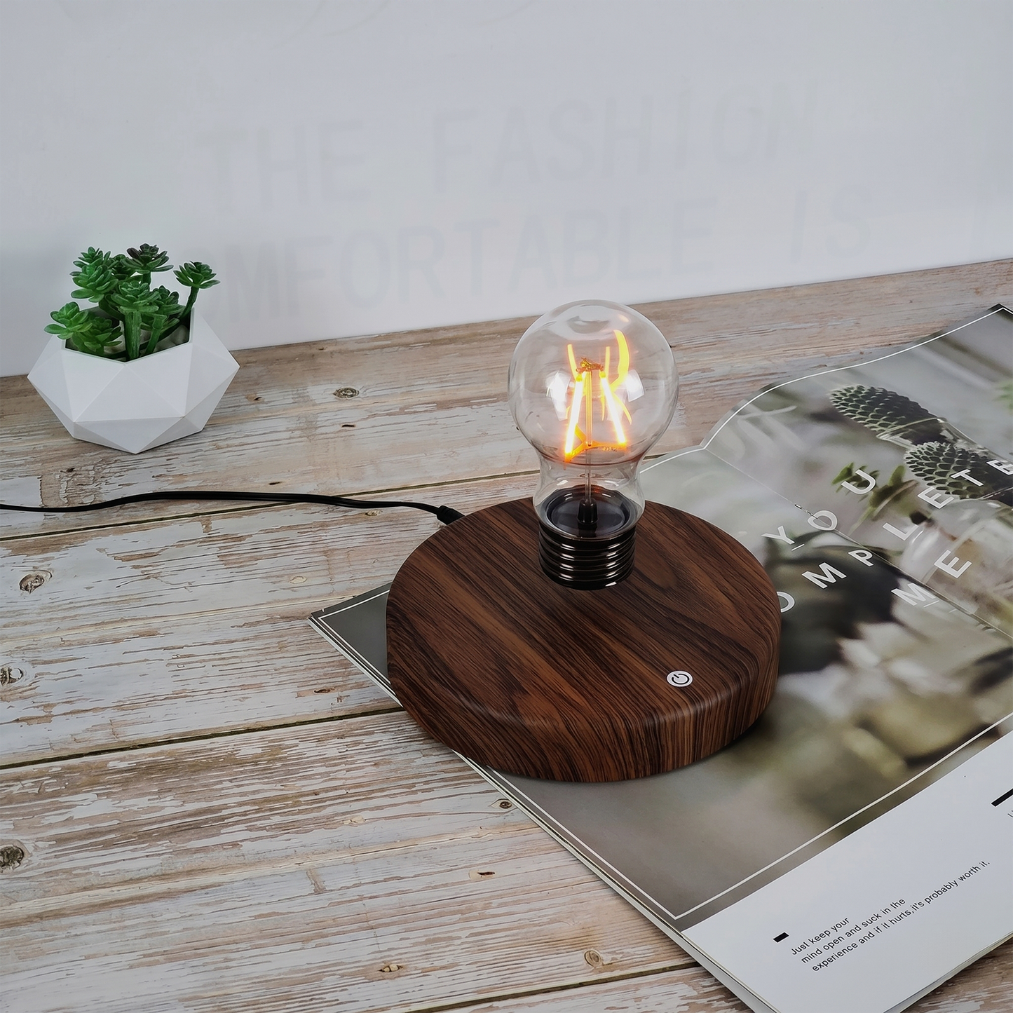 Celestial Serenade™ Levitating Crystal Ball Night Light