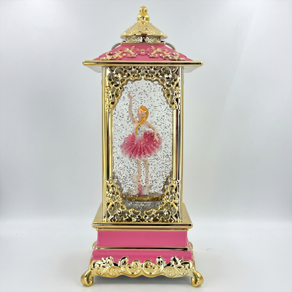 Celestial Serenade™ Rotating Snow Globe Lantern Music Box