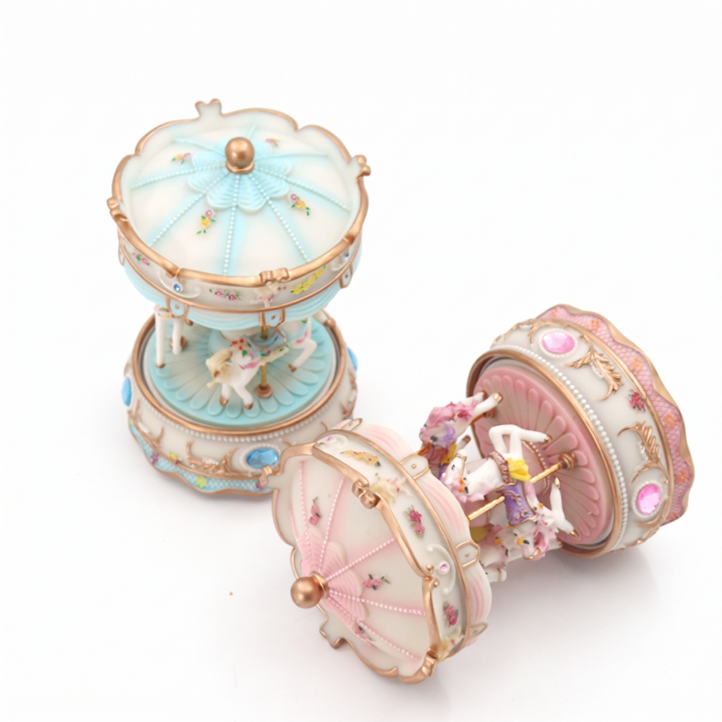 Celestial Serenade™ Pastel Carousel Music Box
