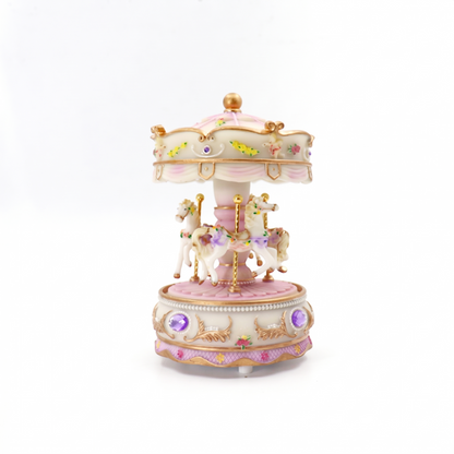 Celestial Serenade™ Pastel Carousel Music Box