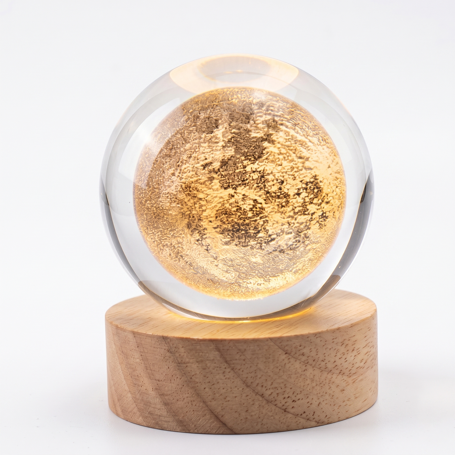 Celestial Serenade™ 3D Engraved Crystal Ball Night Light