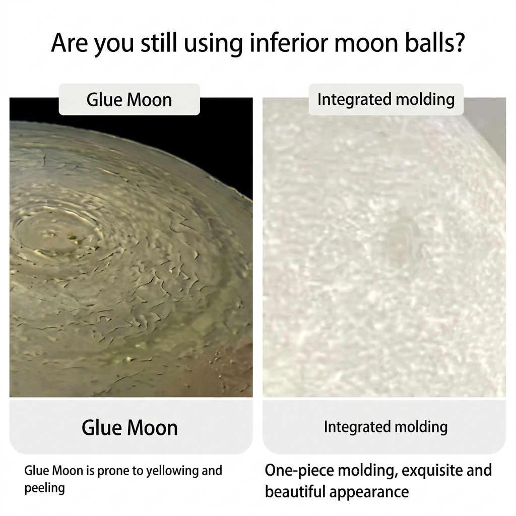 Celestial Serenade Levitating Moon Lamp | Next-Gen Touch Control &amp; Full-Color Ambient Light