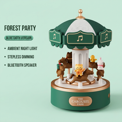 Celestial Serenade™ Carousel Bluetooth Music Box