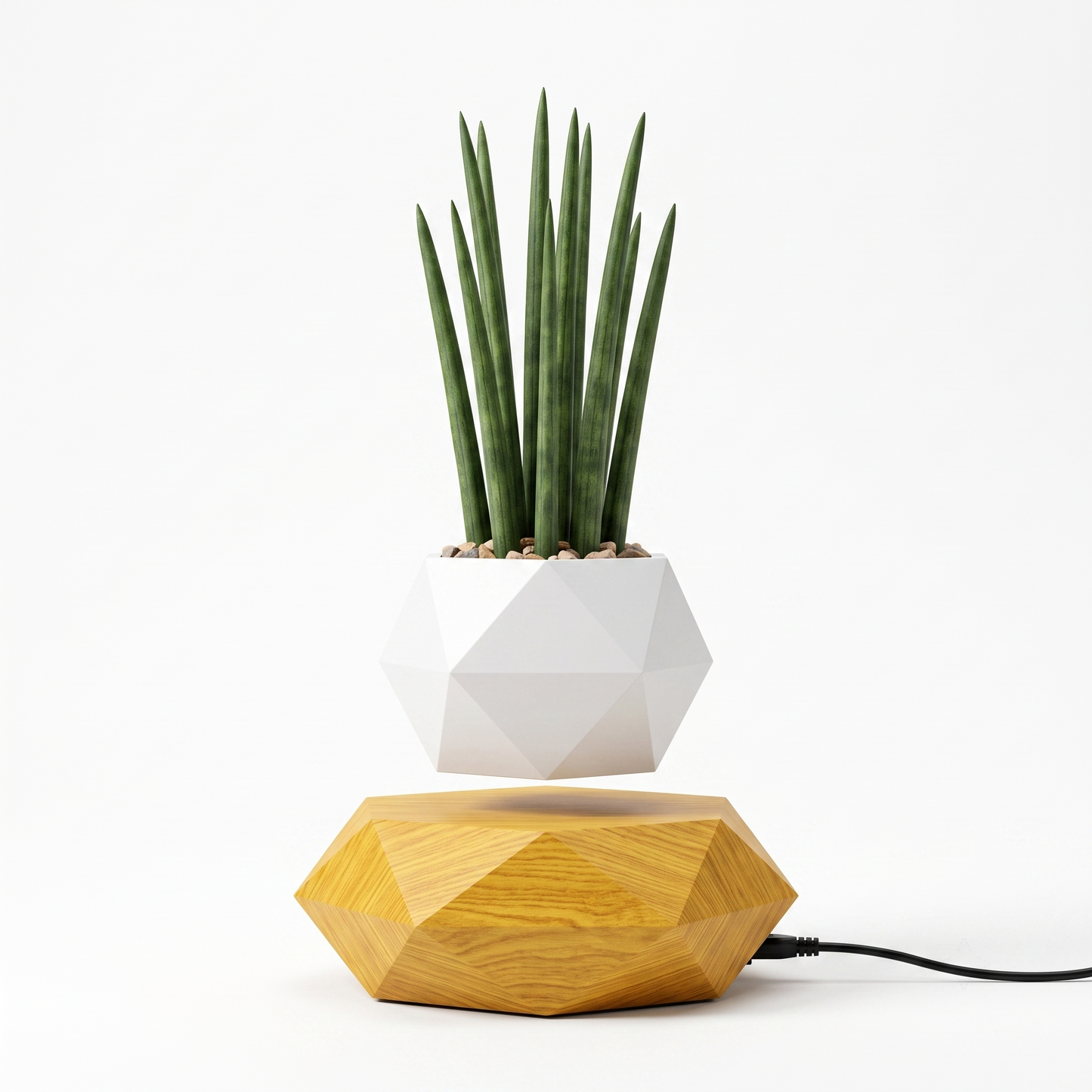 Celestial Serenade™ Magnetic Levitating Floating Planter Pot