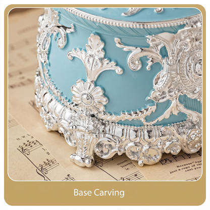 Celestial Serenade™ Bluetooth Carousel Snow Globe Music Box