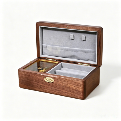 Celestial Serenade™ Wooden Jewelry Music Box