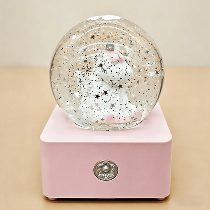 Celestial Serenade™ 12 Zodiac Cartoon Snow Globe Music Box Horse Music Box | Celestial Serenade | Gift & Desk Decor