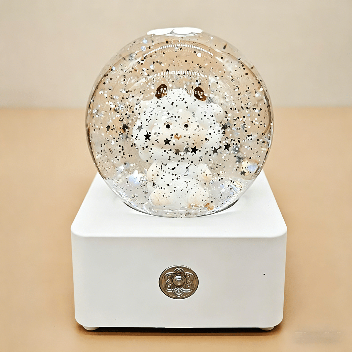 Celestial Serenade™ 12 Zodiac Cartoon Snow Globe Music Box Sheep Music Box | Celestial Serenade | Gift & Desk Decor