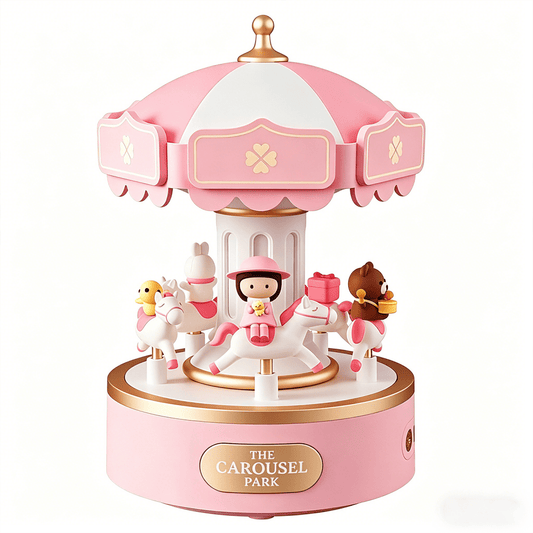 Celestial Serenade™ Carousel Bluetooth Music Box Sweet Dream Girl Music Box | Celestial Serenade | Gift & Desk Decor