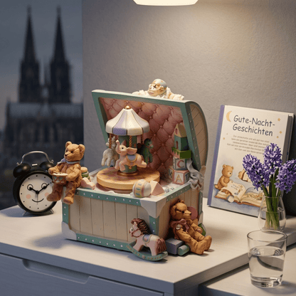 Celestial Serenade™ Carousel Clown Treasure Box Bluetooth Music Box Music Box | Celestial Serenade | Gift & Desk Decor