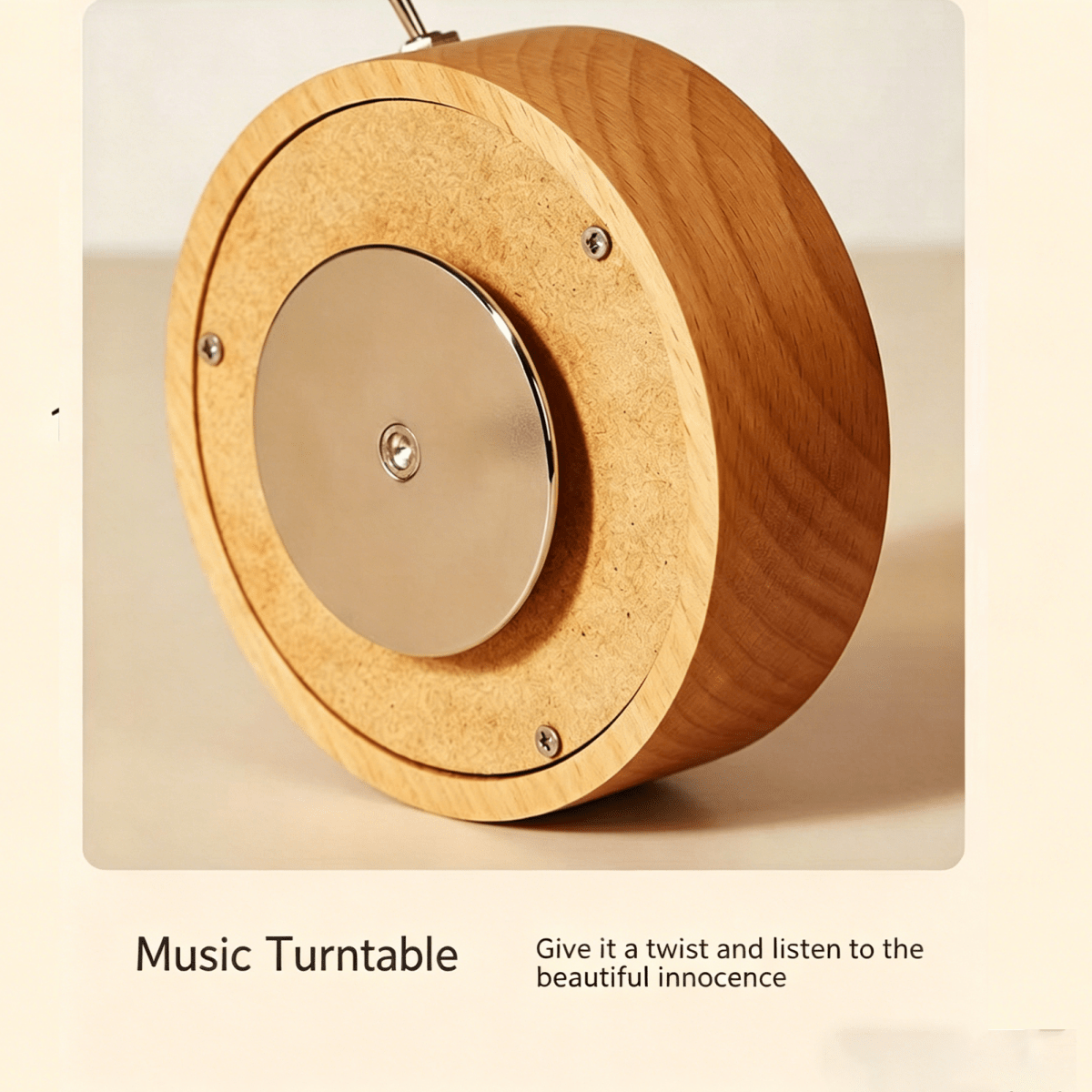 Celestial Serenade™ | Dandelion Crystal Ball Music Box | Wooden Base Musical Box Music Box | Celestial Serenade | Gift & Desk Decor