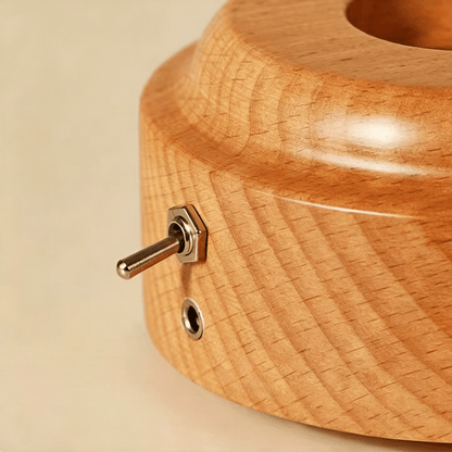 Celestial Serenade™ | Dandelion Crystal Ball Music Box | Wooden Base Musical Box Music Box | Celestial Serenade | Gift & Desk Decor