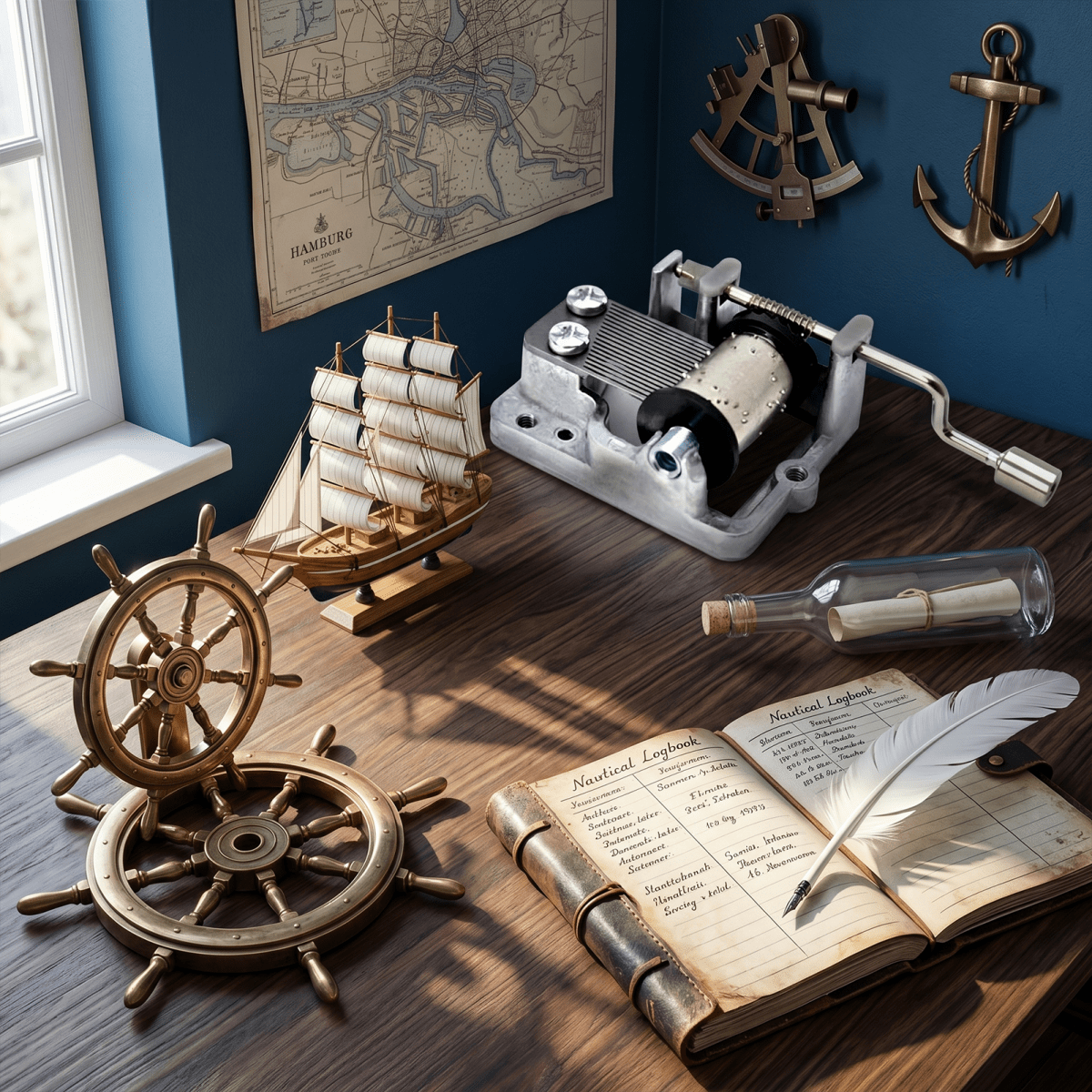 Celestial Serenade™ Hand Crank Music Box &Movement Standalone Hand Crank Movement Music Box | Celestial Serenade | Gift & Desk Decor