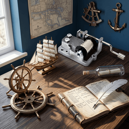 Celestial Serenade™ Hand Crank Music Box &Movement Standalone Hand Crank Movement Music Box | Celestial Serenade | Gift & Desk Decor