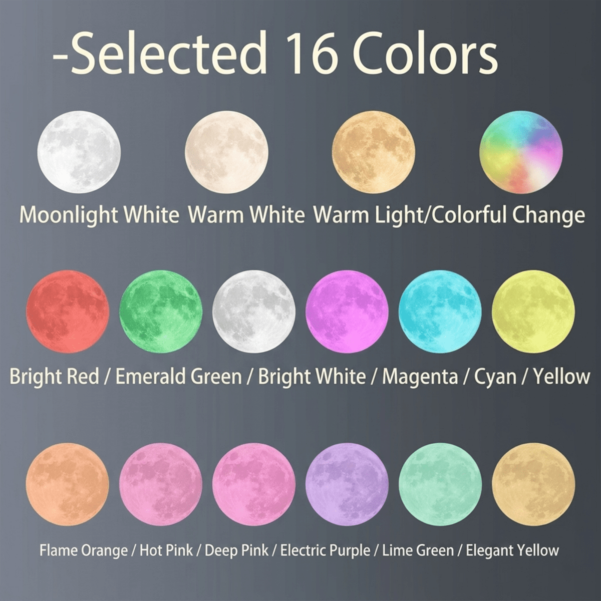 Celestial Serenade Levitating Moon Lamp | Next - Gen Touch Control &amp; Full - Color Ambient Light Minimalist Dual Colors + Bluetooth Speaker + Type - C Levitating | Celestial Serenade | Gift & Desk Decor