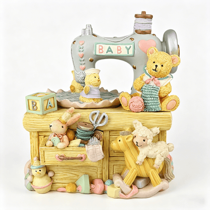 Celestial Serenade™ Sewing Machine Animal Music Box Standard Gift Box Packaging Bluetooth Music Boxes | Celestial Serenade | Gift & Desk Decor