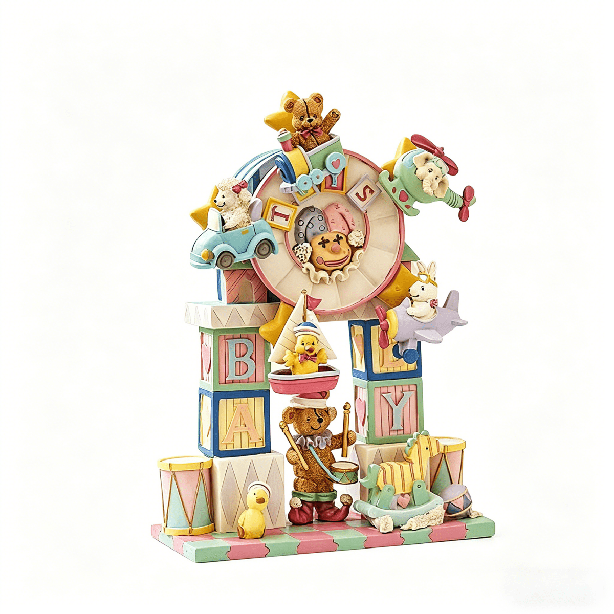 Celestial Serenade™ Vintage Carnival Ferris Wheel Music Box Music Box | Celestial Serenade | Gift & Desk Decor