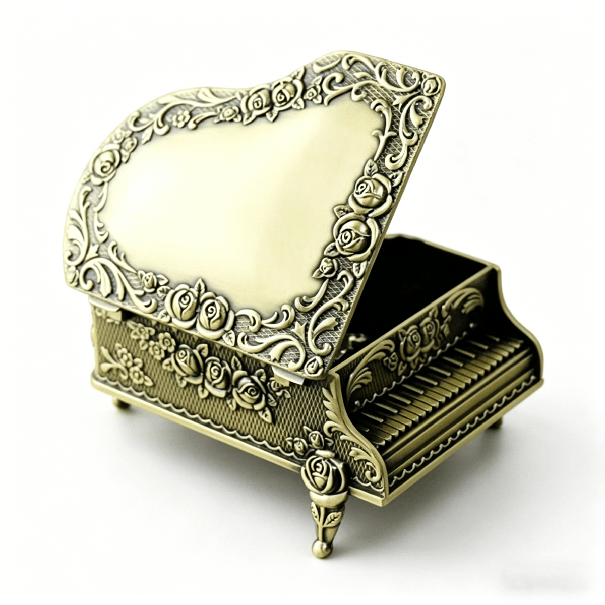 Celestial Serenade™ | Vintage Miniature Grand Piano Music Box Music Box | Celestial Serenade | Gift & Desk Decor