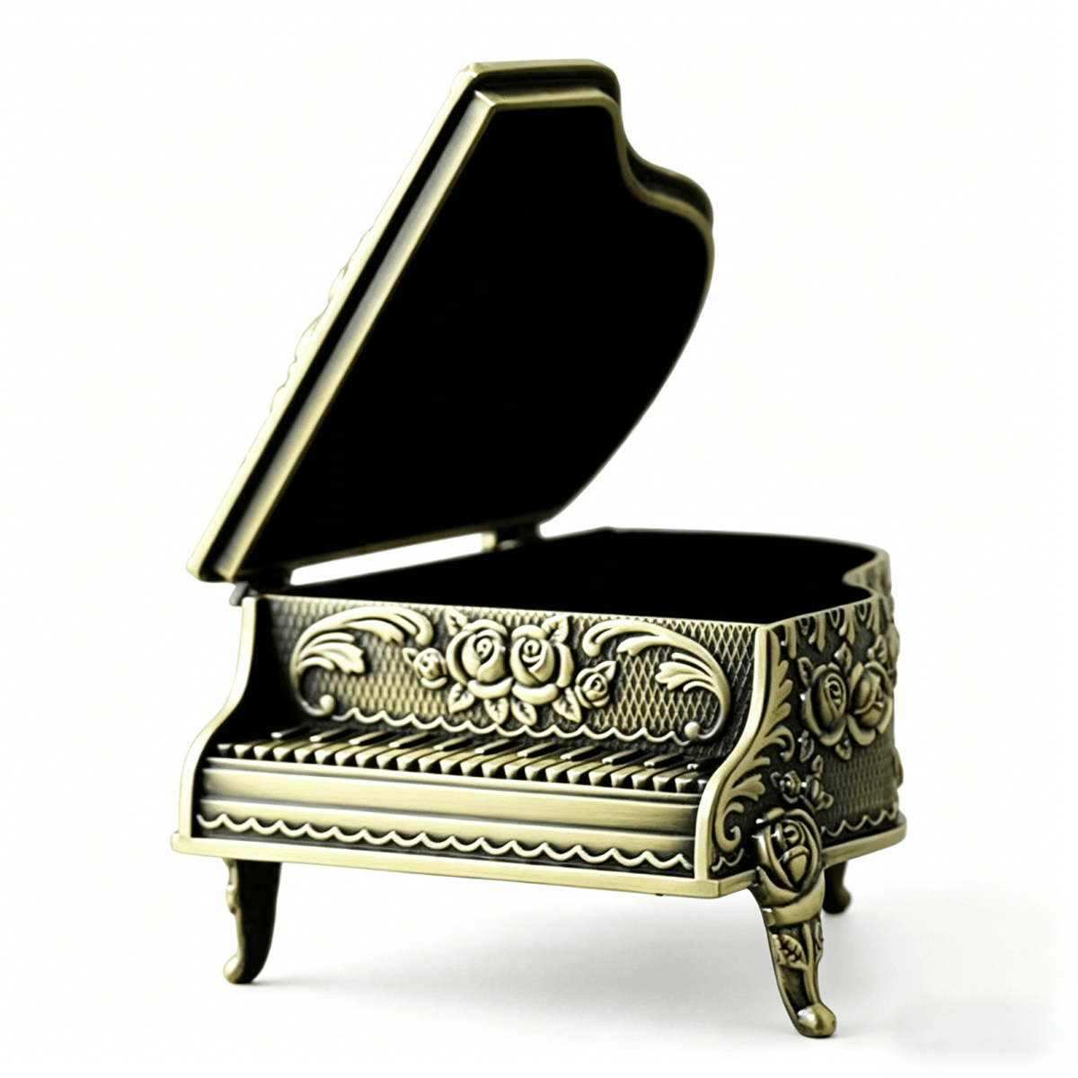 Celestial Serenade™ | Vintage Miniature Grand Piano Music Box Music Box | Celestial Serenade | Gift & Desk Decor